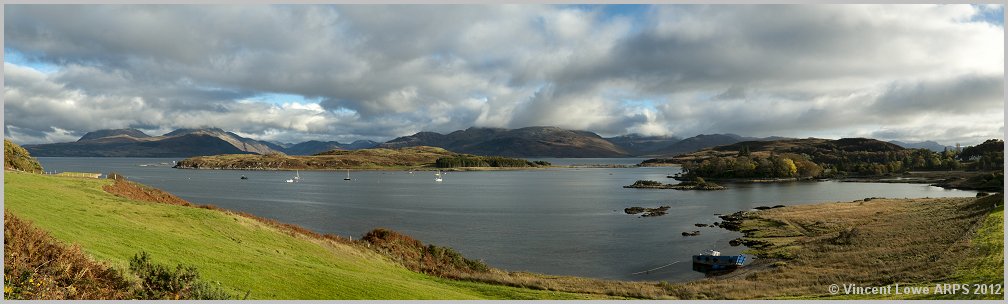 Loch Hourn and Knoydart from Druim Fada.
