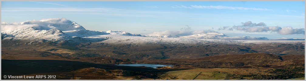 Ben Hope from Cnoc Craggie, Sutherland.