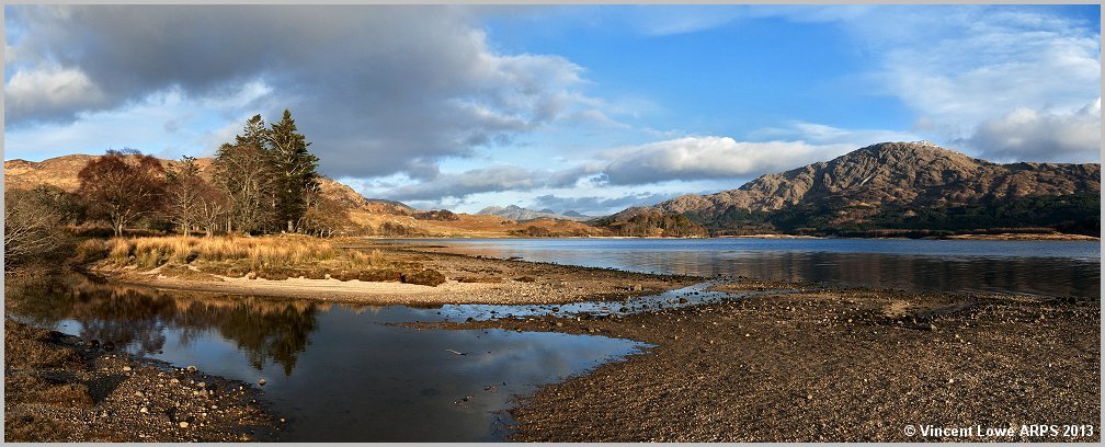 Ben Resipol from Dalelia (Dail an Leigh) on Loch Shiel, Moidart.